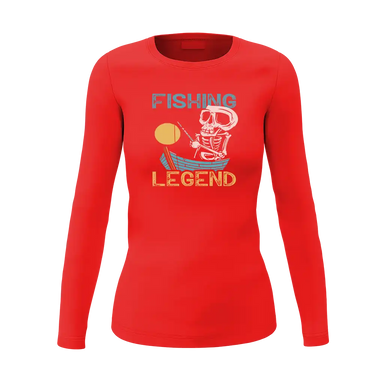 Fishing Legend Women Long Sleeve Shirt
